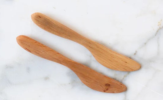 Fruitwood  Butter Spreader, Set of 2