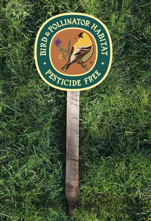 Goldfinch Bird & Pollinator Habitat - Garden