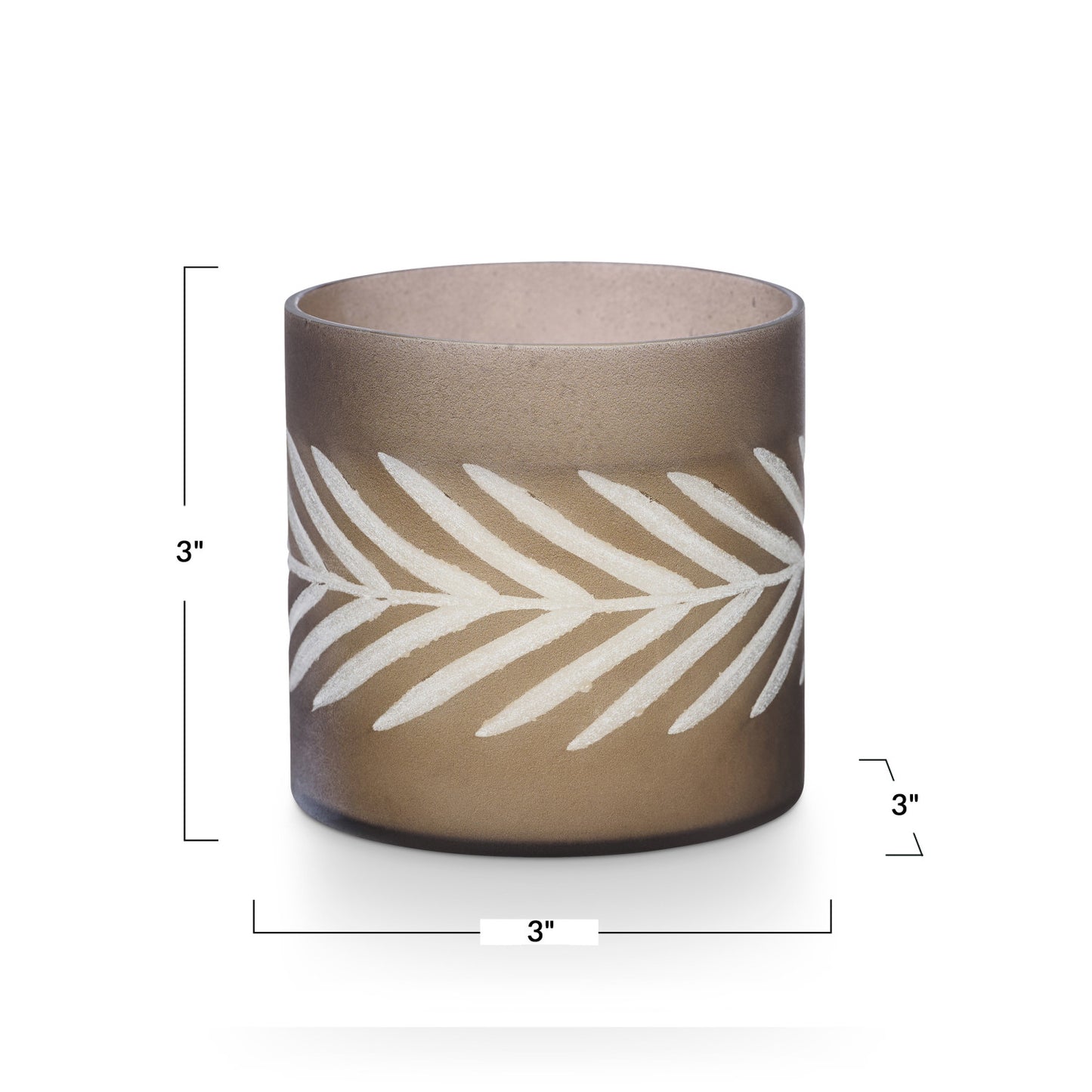 Woodfire Gather Glass Candle