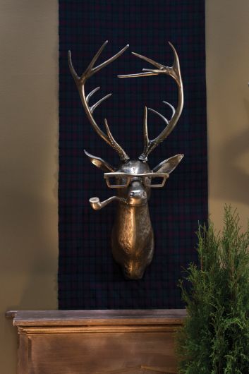 E & E Frankie the Stag Wall Mount