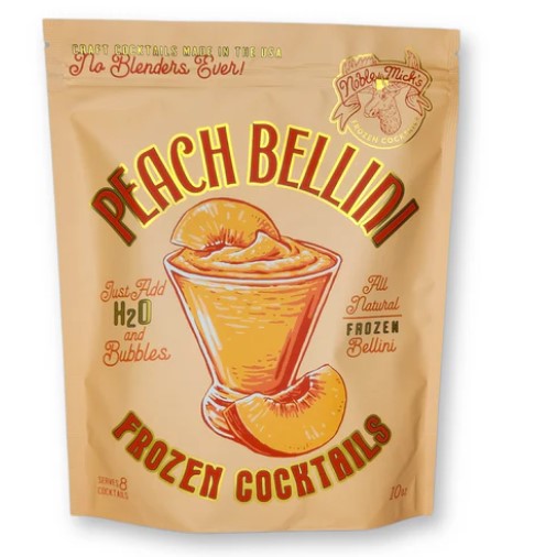Noble Mick's Frozen Peach Bellini Cocktail Mix