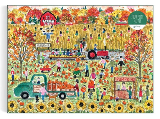 Michael Storrings Pumpkin Patch 1000pc Puzzle