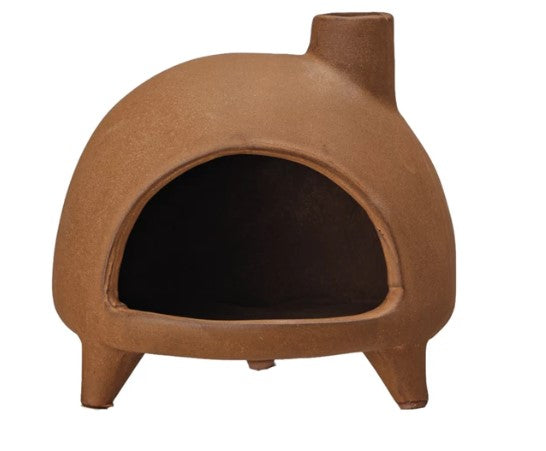 Stoneware Footed Incense Chimney