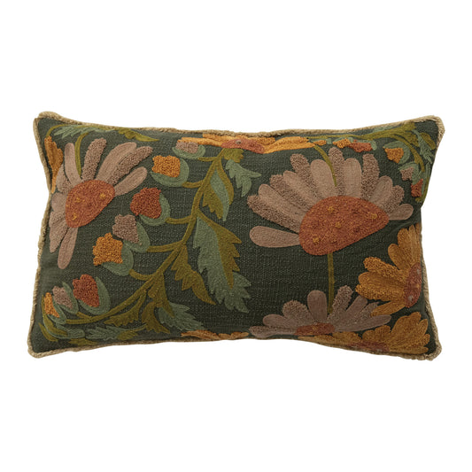Wildflower Meadow Lumbar Pillow