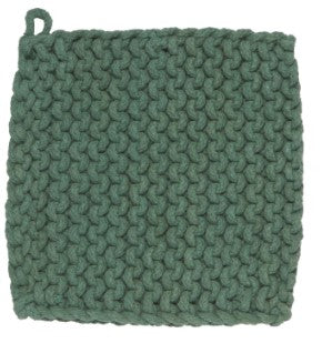 Cotton Crocheted Pot Holder, Asst.