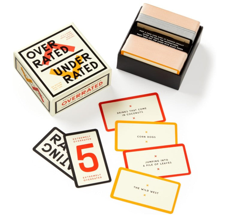 Overrated Underrated Social Game