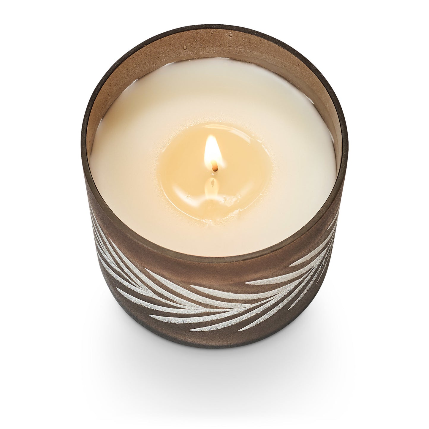 Woodfire Gather Glass Candle