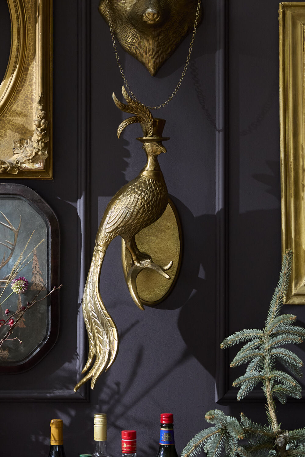 E & E Emerson the Pheasant Wall Mount