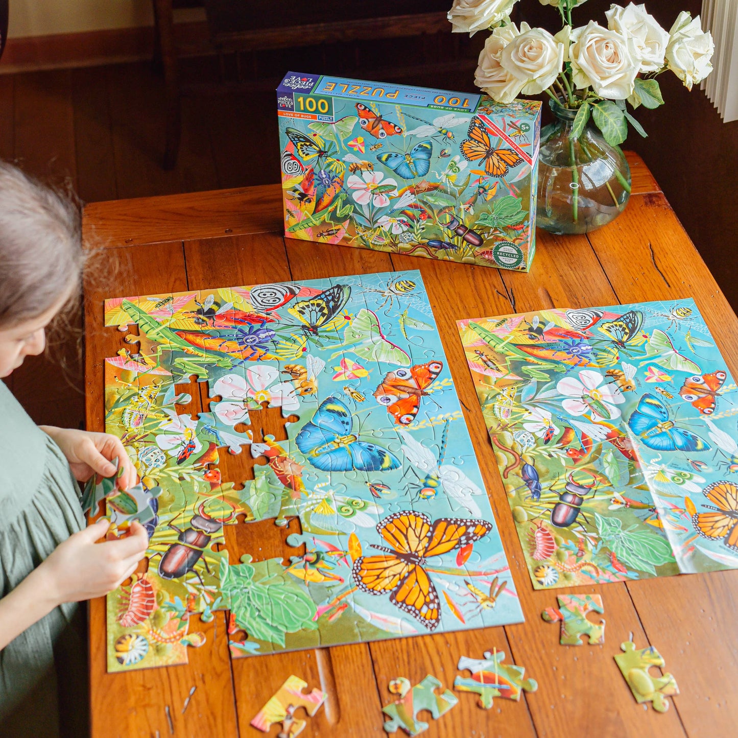 Eeboo Love of Bugs Puzzle