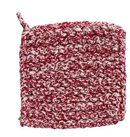 Cotton Crocheted Pot Holder, Asst.