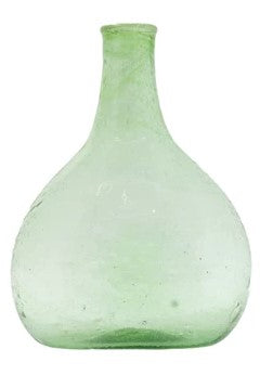 Hand-Blown Seeded Glass Vase, Various