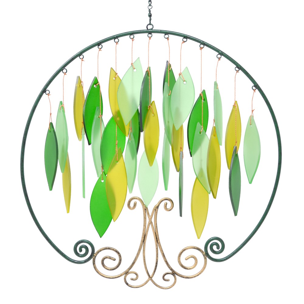 Glass Windchime - Spring Tree
