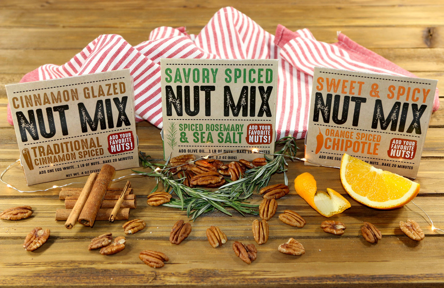 Cinnamon Glazed Nut Mix