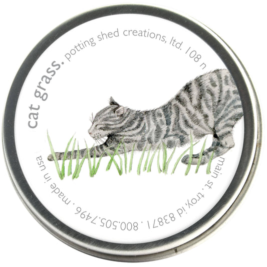 Cat Grass Garden Sprinkles Seed Tin