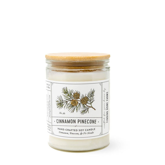 Cinnamon Pinecone : Soy Candle