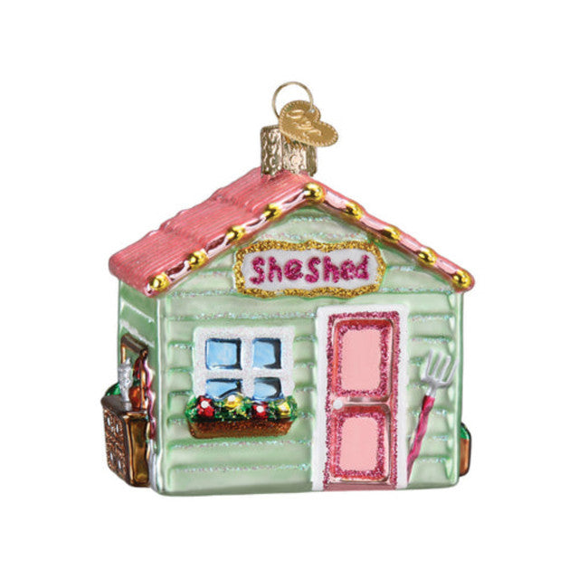 Glass Ornament - She Shed