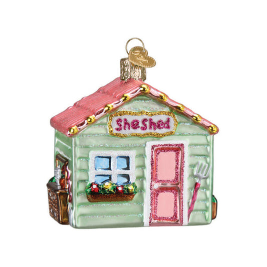 Glass Ornament - She Shed