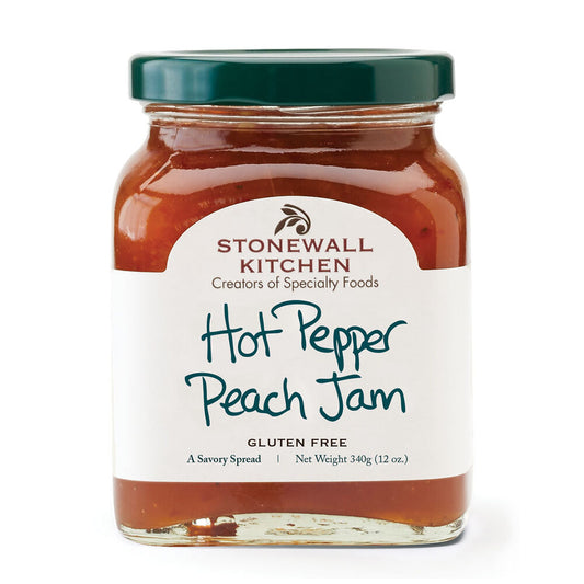 Hot Pepper Peach Jam 12oz.
