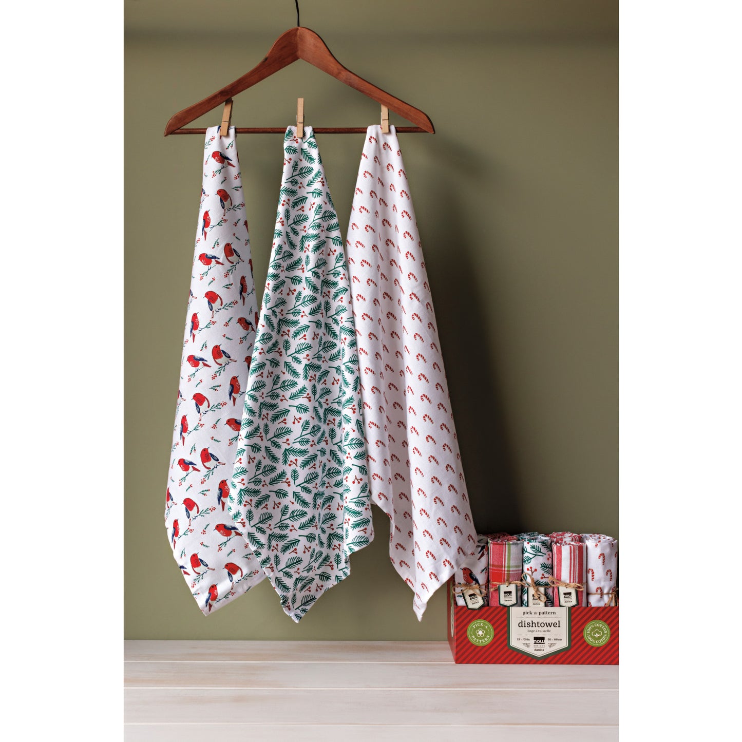 Merry & Bright Dishtowel