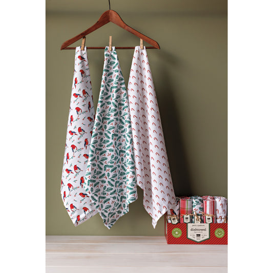 Merry & Bright Dishtowel
