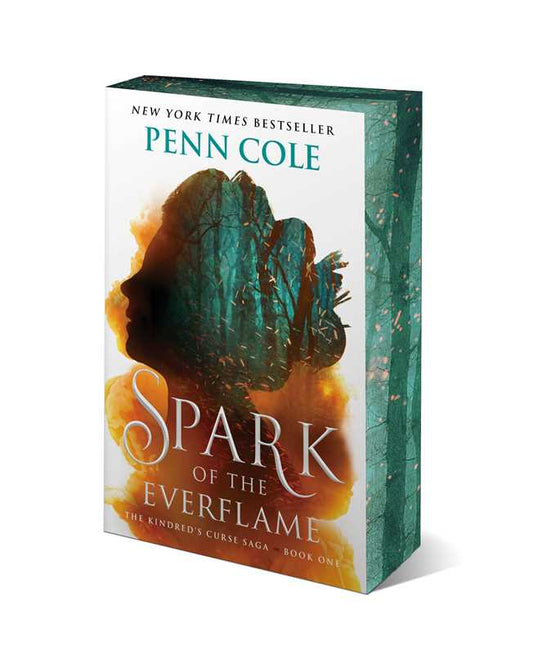 Book cover of 'Spark of the Everflame' by Penn Cole on a white background
