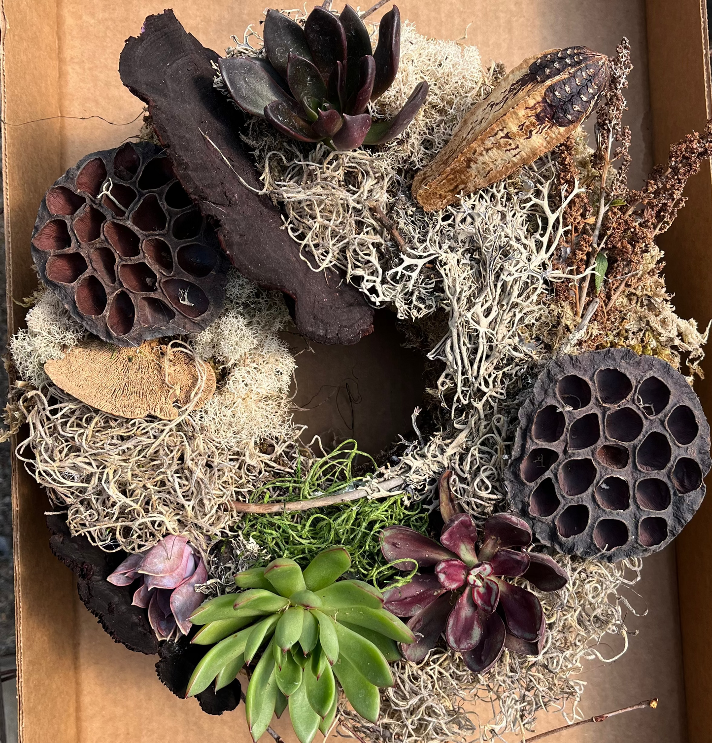 Autumn Living Wreath Workshop - Saturday, September 5 at 11am